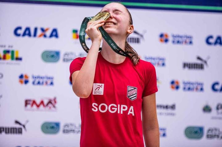 Luísa e Cael foram os campeões sub-20 da Copa Brasil de Cross Country
