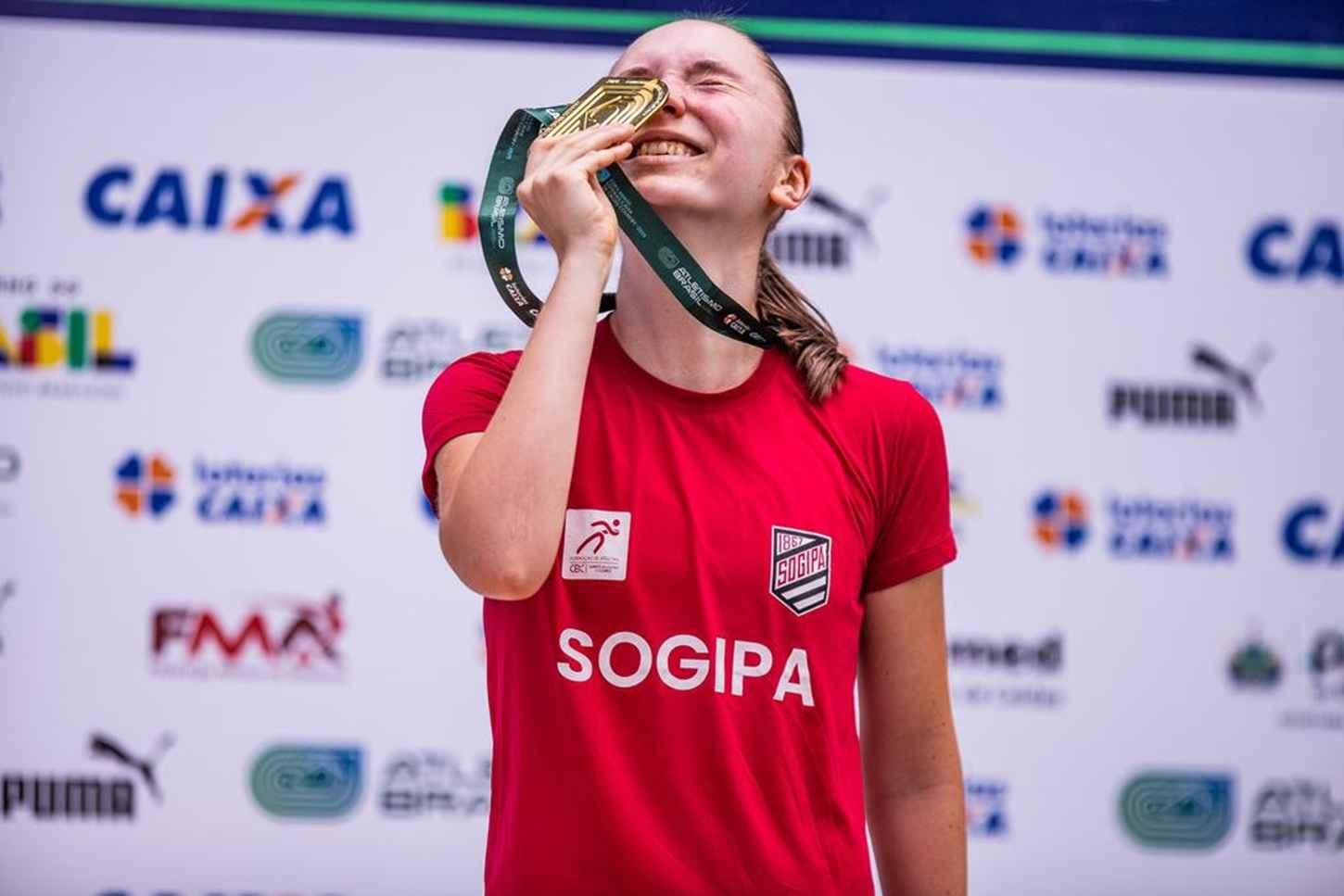 Luísa e Cael foram os campeões sub-20 da Copa Brasil de Cross Country