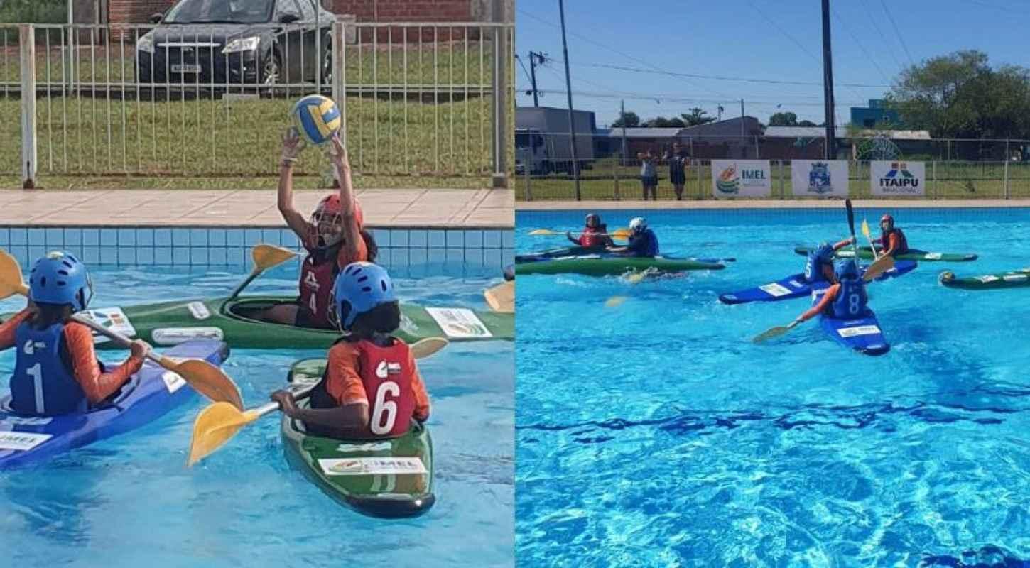 Copa Brasil de Caiaque Polo sub-15 movimenta Foz do Iguaçu