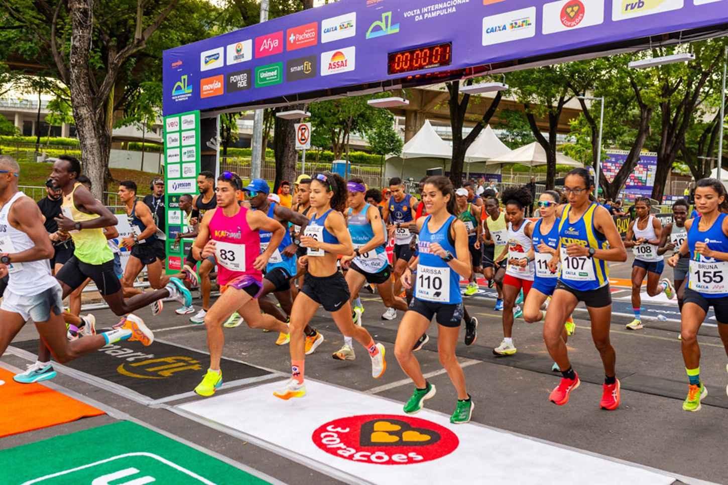 26ª Volta Internacional da Pampulha Bradesco: brasileiros e estrangeiros travam disputa pelo topo do pódio