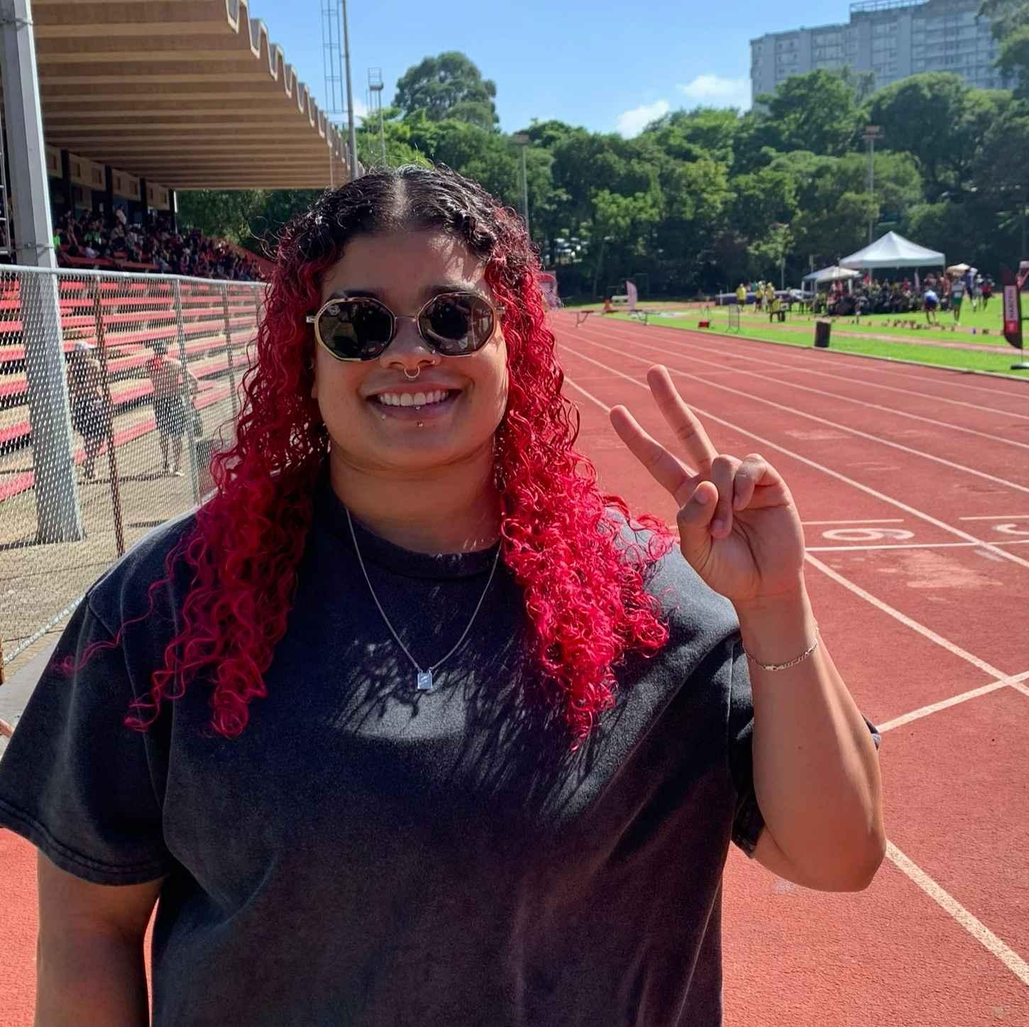 Izabela Rodrigues marca presença em competição do Atletismo Paulista