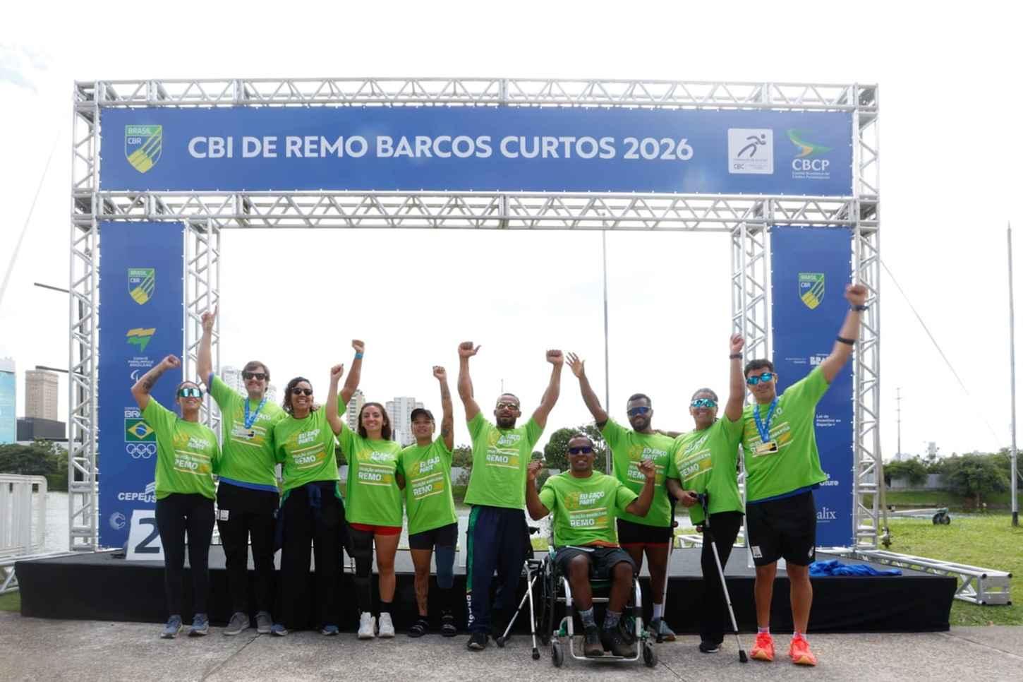 Seleção Brasileira de Para Remo será composta por 11 atletas em 2026