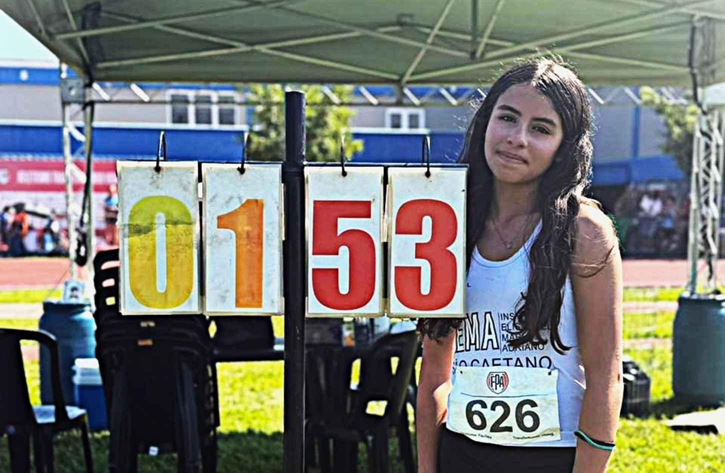 Jullia Lins conquista título e marca pessoal na Copa Futuro