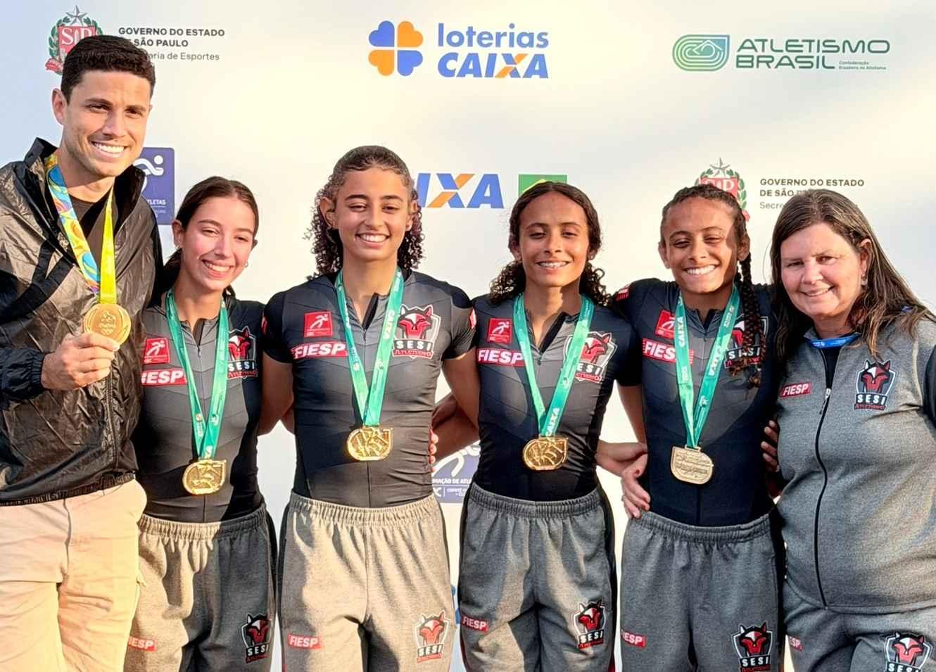 Atletismo Paulista conquista títulos feminino, masculino e geral no Brasileiro Sub-18
