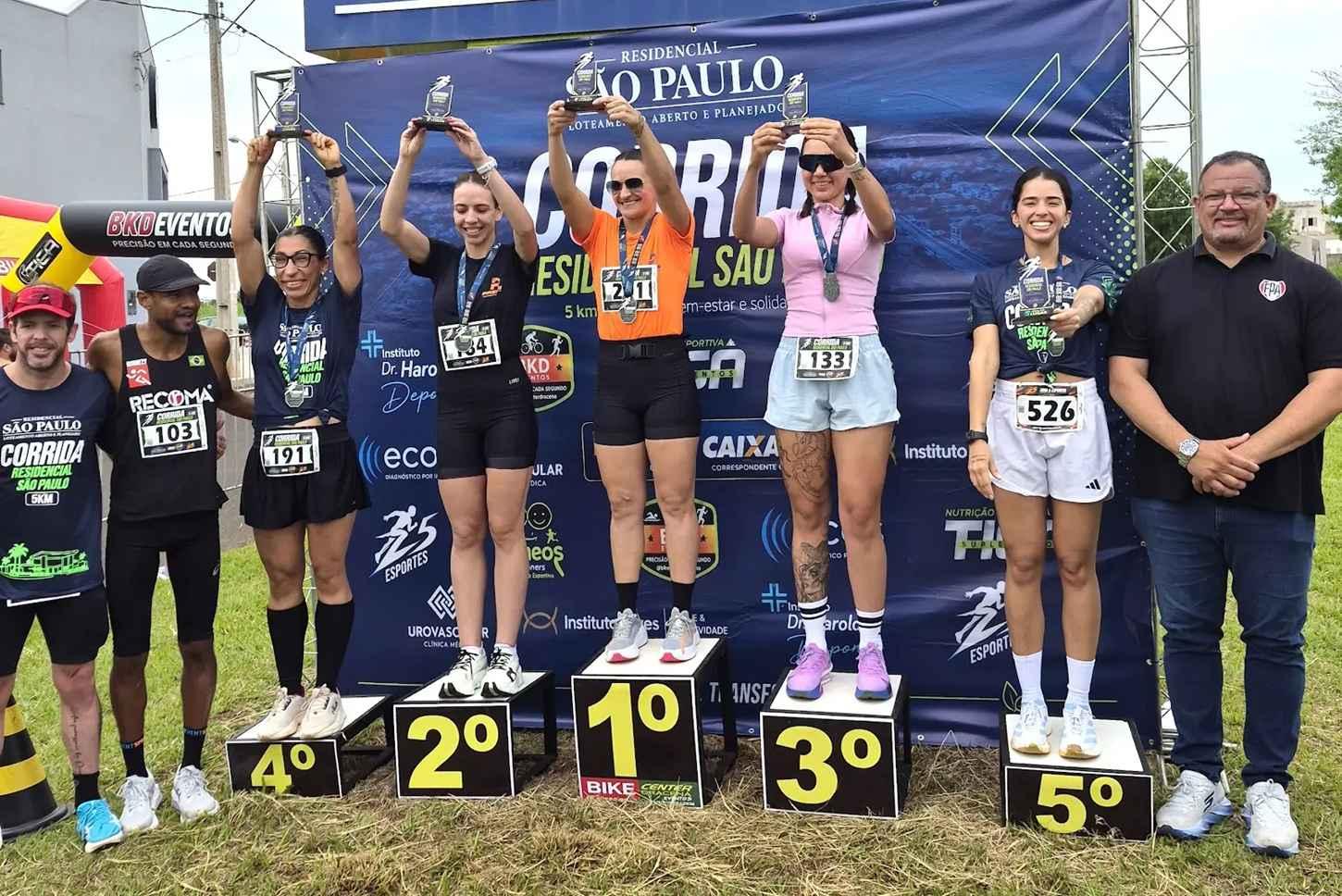 Dracena realiza 1ª Corrida Residencial São Paulo com 250 atletas