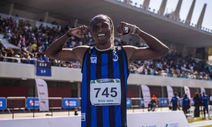 Alison dos Santos corre 46.48, faz a melhor marca do mundo e conquista o Troféu Brasil
