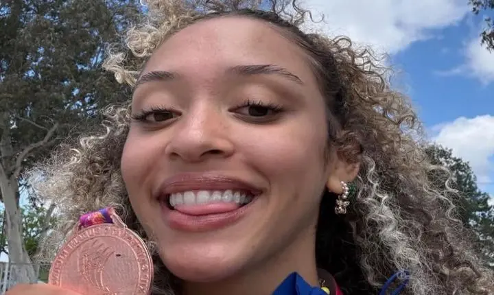 Duda Cândido conquista bronze no salto triplo do Sul-Americano Sub-23