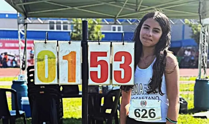 Jullia Lins conquista título e marca pessoal na Copa Futuro
